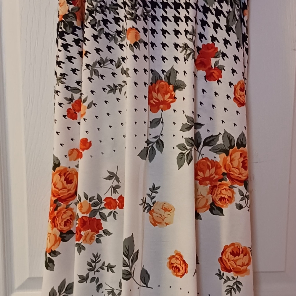 Floral Print Women's Skirt